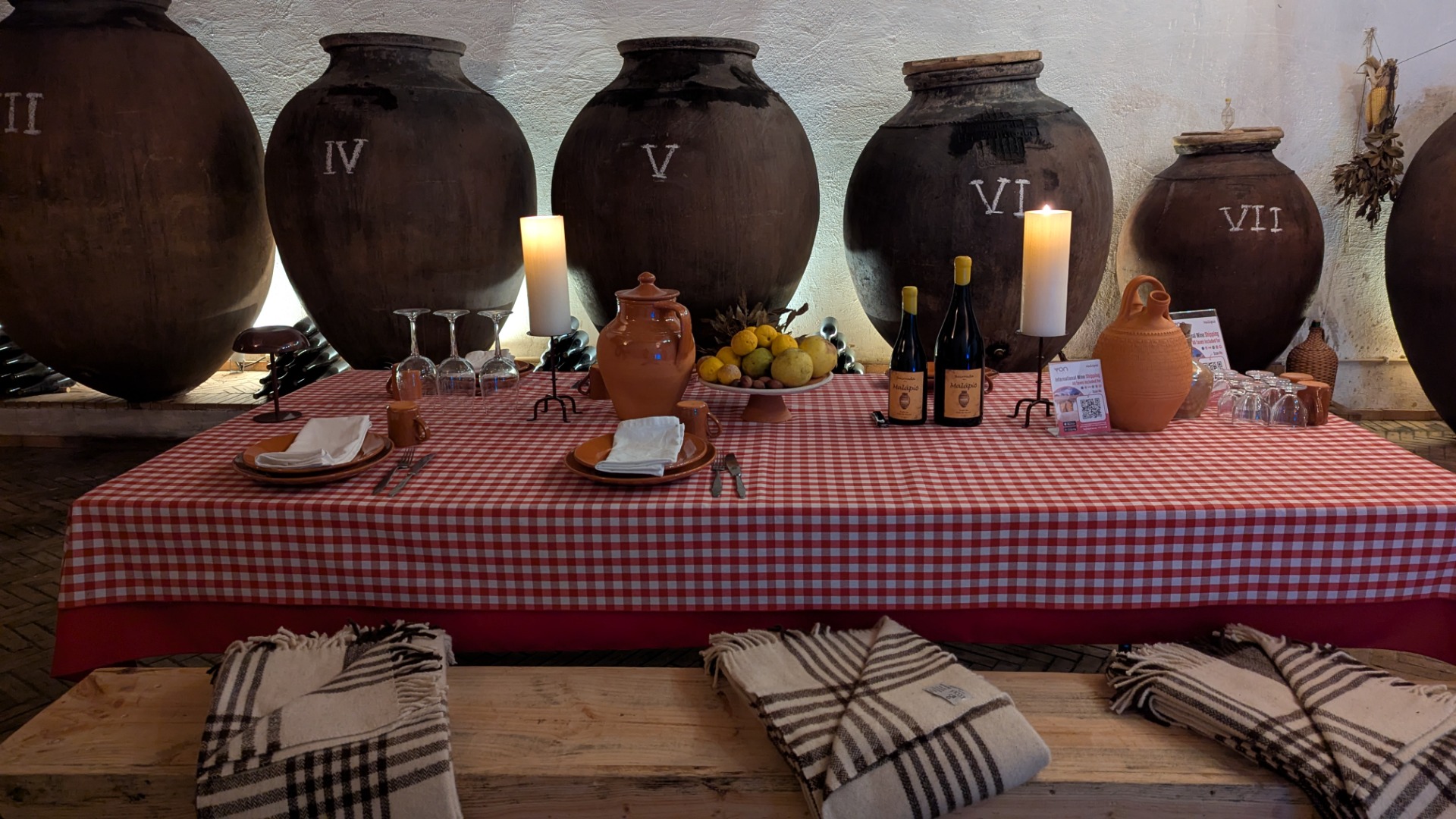 Prova de Vinhos com petiscos e Visita Adega